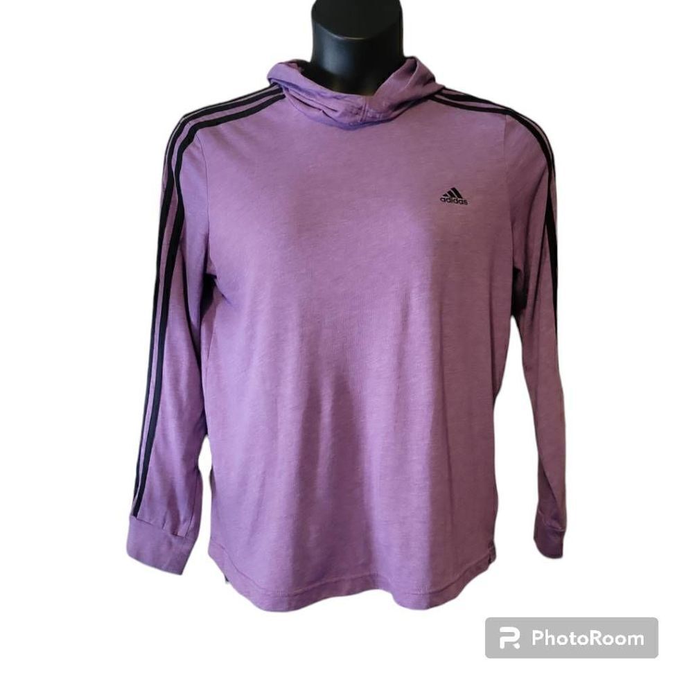 Adidas Lavender Athletic Top Women's Size Large